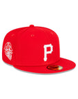 Pittsburgh Pirates Scarlet Red White ASG Side Patch 59Fifty Fitted