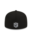 Washington Commanders NFL Black on White 59Fifty Fitted