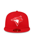 Toronto Blue Jays Scarlet Red White 1991 All Star Game Side Patch 59Fifty Fitted