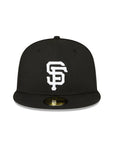 San Francisco Giants Black White 2010 World Series Side Patch 59Fifty Fitted