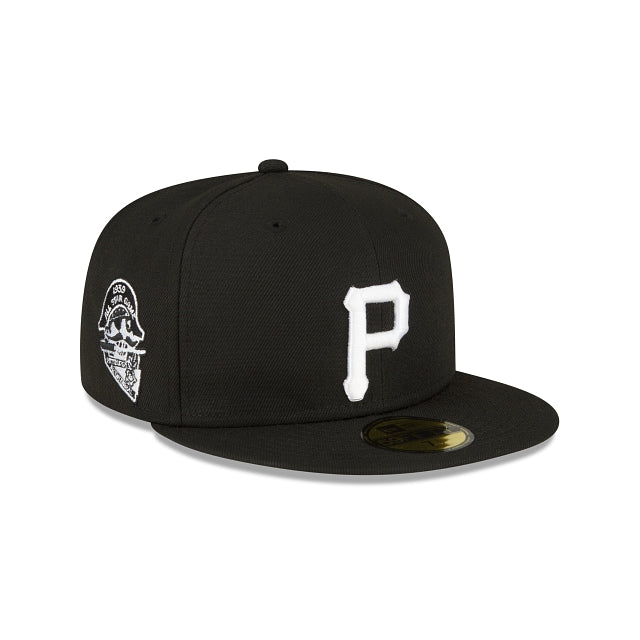 Pittsburgh Pirates Black White 1959 All Star Game Side Patch 59Fifty Fitted
