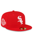 Chicago White Sox Scarlet Red White ASG Side Patch 59Fifty Fitted