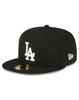 Los Angeles Dodgers Black White 1980 ASG Side Patch 59Fifty Fitted