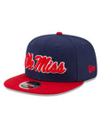 Ole Miss Rebels College Team Color 9Fifty Snapback