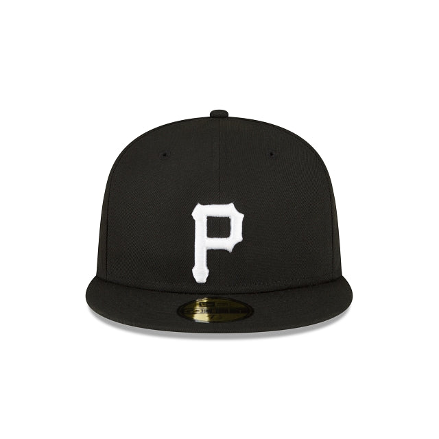 Pittsburgh Pirates Black White 1959 All Star Game Side Patch 59Fifty Fitted