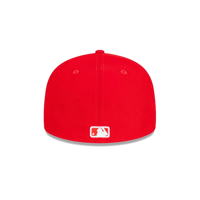 Pittsburgh Pirates Scarlet Red White ASG Side Patch 59Fifty Fitted