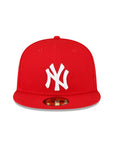 New York Yankees Scarlet Red White ASG Side Patch 59Fifty Fitted