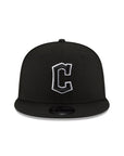 Cleveland Guardians Black on White MLB Basic 9Fifty Snapback