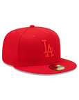 Los Angeles Dodgers Scarlet Red w/ Red UV 59Fifty Fitted