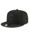 Cleveland Guardians Black on Black MLB Basic 9Fifty Snapback
