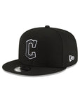Cleveland Guardians Black on White MLB Basic 9Fifty Snapback