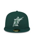 Florida Marlins Dark Green 59Fifty Fitted