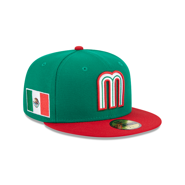 Mexico World Baseball Classics Mexican Flag SP 59Fifty Fitted