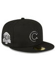 Chicago Cubs Black White ASG Side Patch 59Fifty Fitted