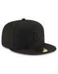 Detroit Tigers Black on Black 2022 59Fifty Fitted