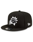 Phoenix Suns Black on White NBA 9Fifty Snapback