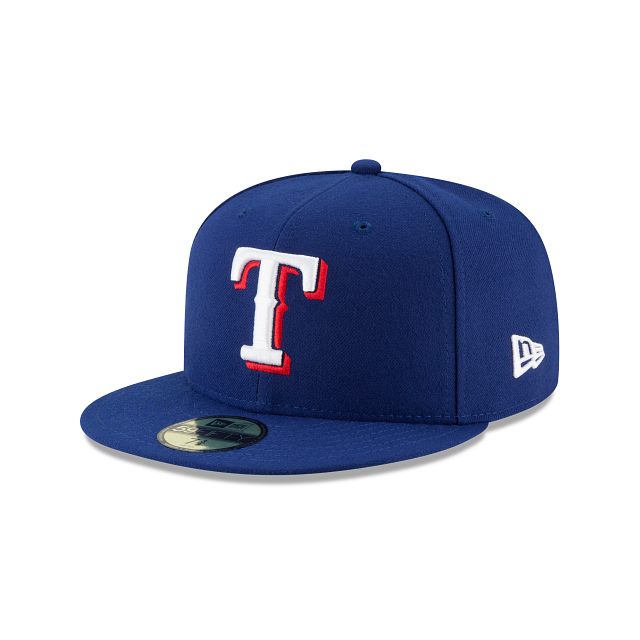 New Era 59FIFTY Texas Rangers 50th Anniversary Patch Game Hat - Royal