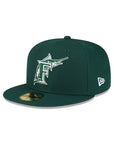 Florida Marlins Dark Green 59Fifty Fitted