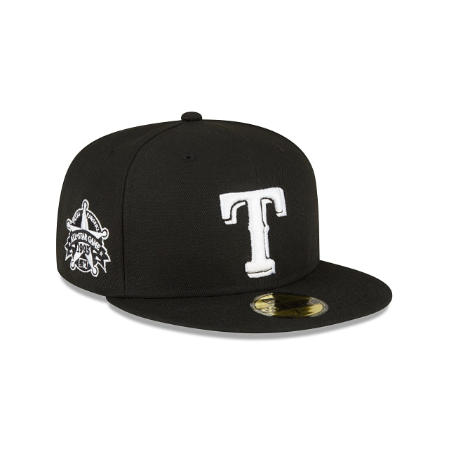 Texas Rangers Black White 1995 All Star Game Side Patch