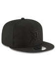 Detroit Tigers Black on Black MLB 2022 Basic 9Fifty Snapback