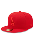 Los Angeles Dodgers Scarlet Red w/ Red UV 59Fifty Fitted