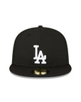 Los Angeles Dodgers Black White 1980 ASG Side Patch 59Fifty Fitted