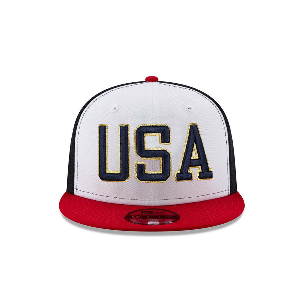 New Era USA Red White & Blue American Flag SP 9Fifty Snapback