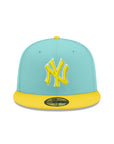 New York Yankees Mint Lemon 2 Tone 59Fifty Fitted