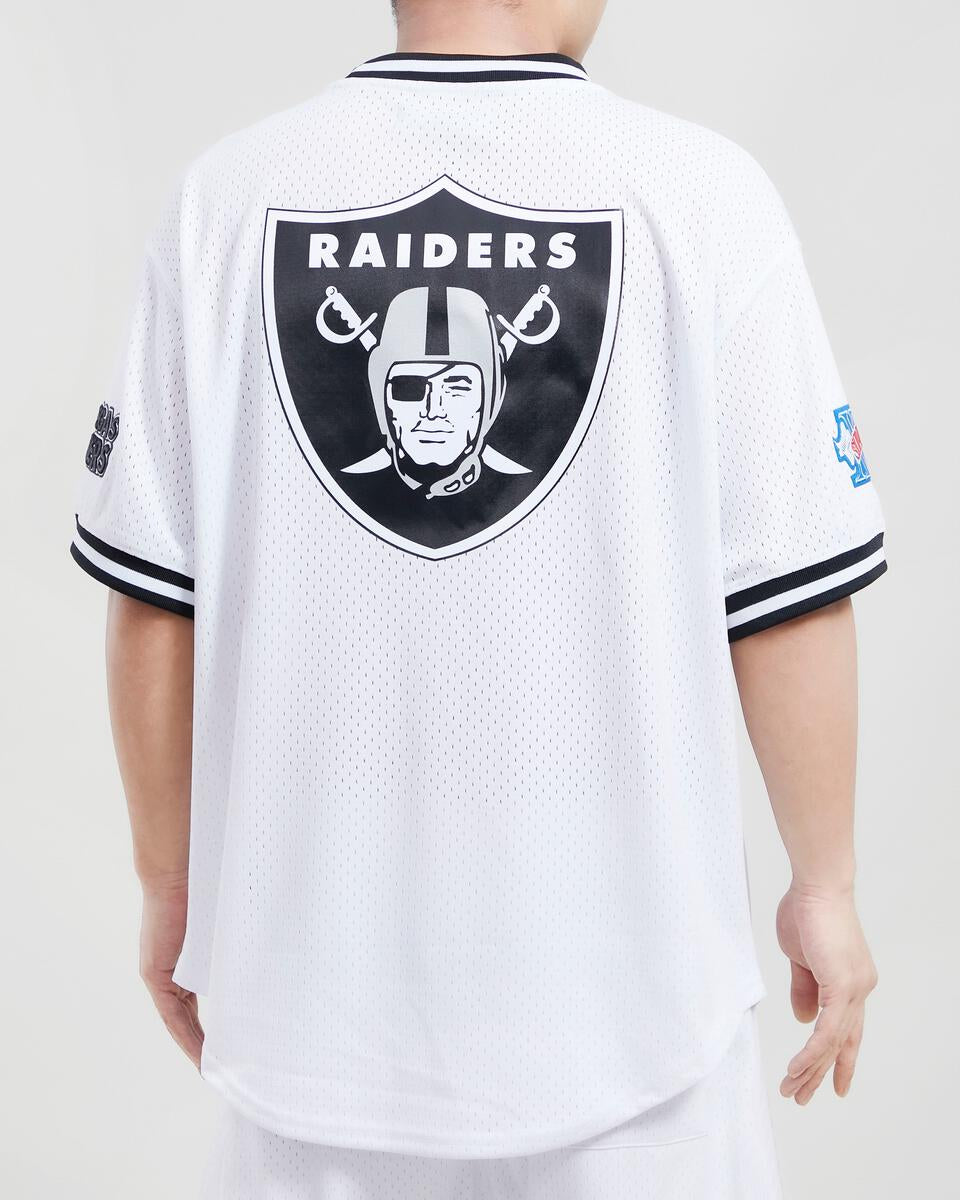 Pro Standard Las Vegas Raiders White Mesh Pro Team Jersey