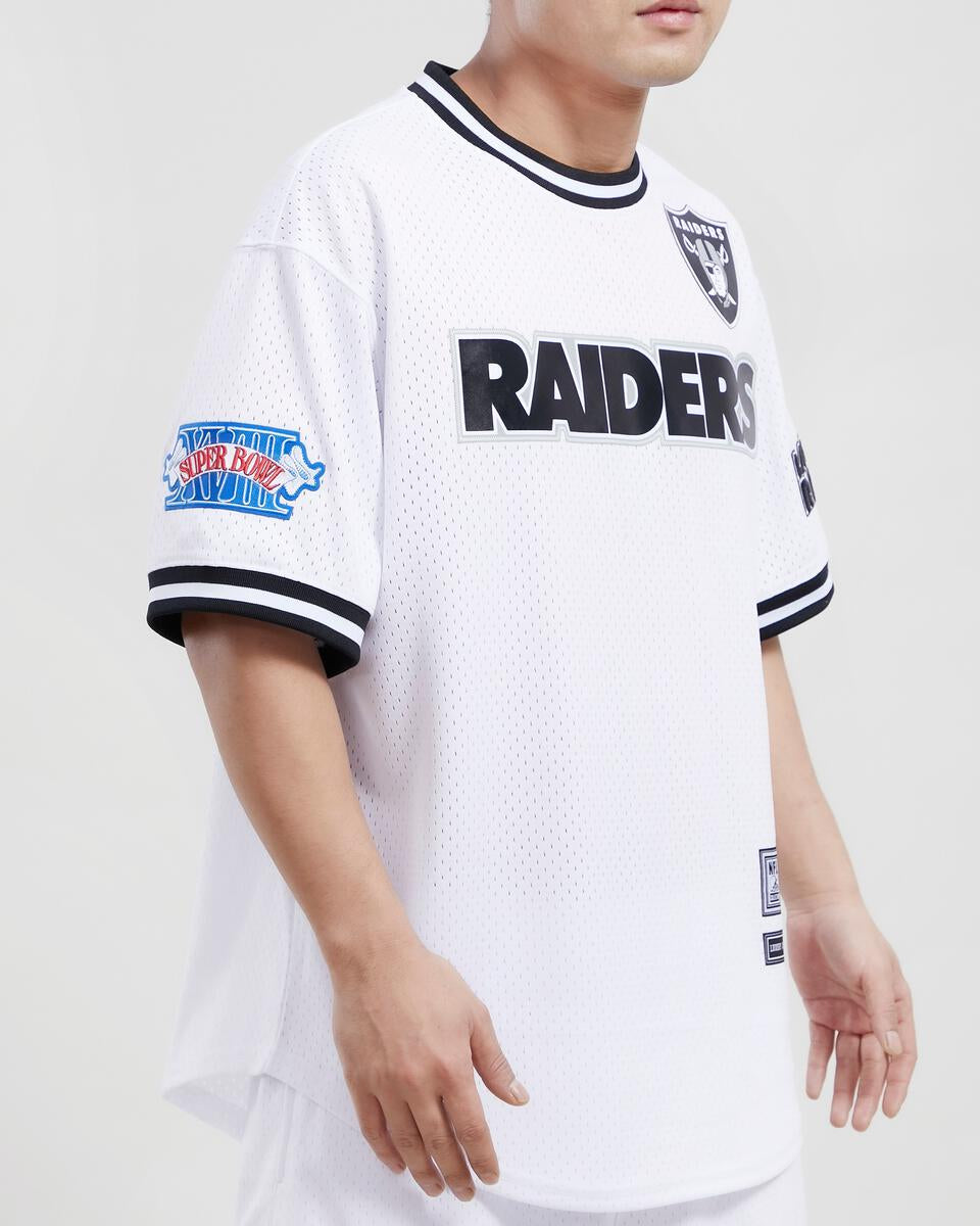 Pro Standard Las Vegas Raiders White Mesh Pro Team Jersey