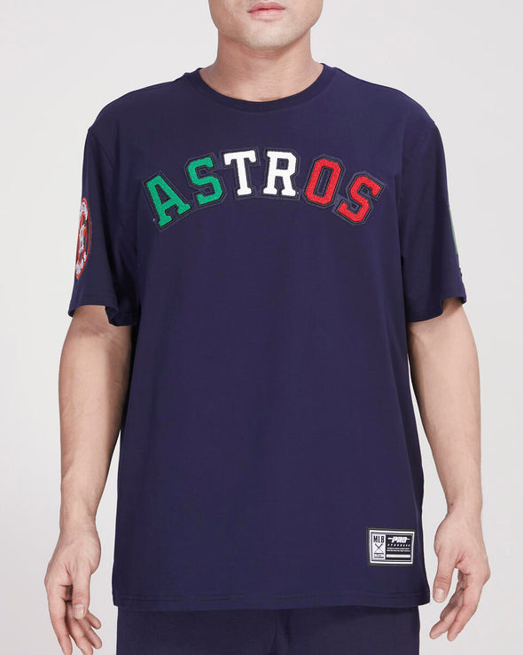 Pro Standard Houston Astros X Mexico Wordmark Navy Pro Team SS