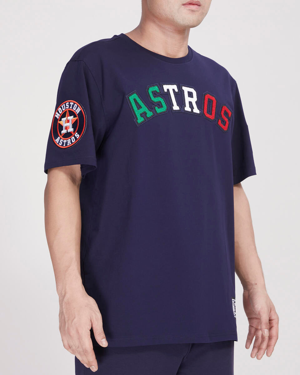 Pro Standard Houston Astros X Mexico Wordmark Navy Pro Team SS