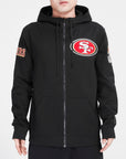 Pro Standard San Francisco 49ers Classic Chenille Zipper Hoody