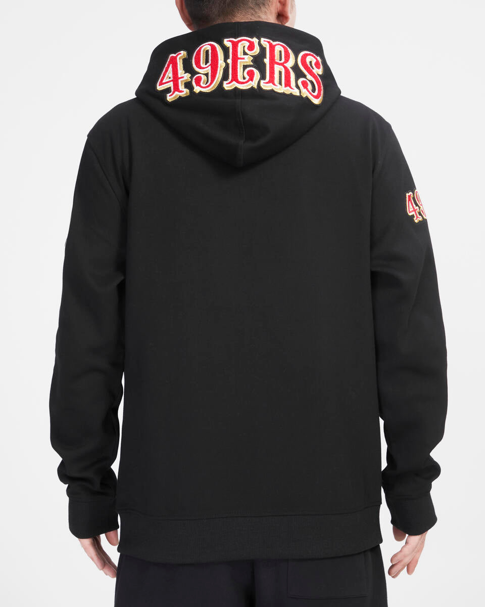 Pro Standard San Francisco 49ers Classic Chenille Zipper Hoody