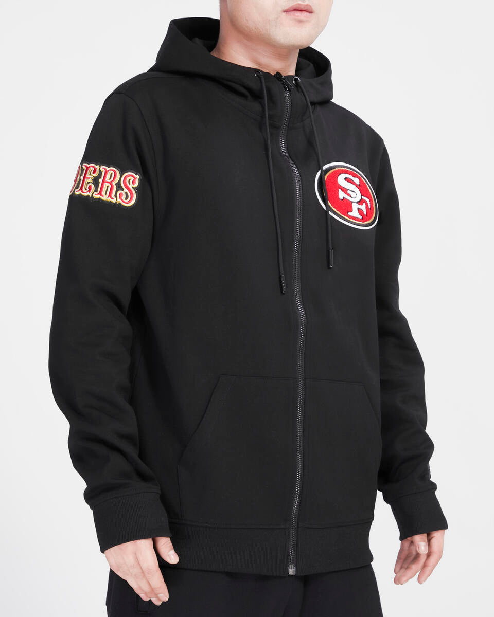 Pro Standard San Francisco 49ers Classic Chenille Zipper Hoody