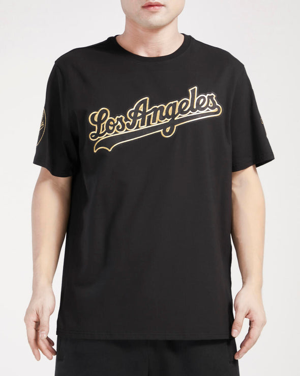 Pro Standard Los Angeles Dodgers Black Gold Pro Team SS