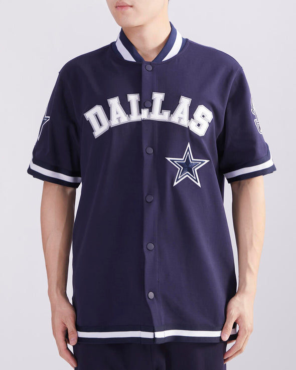 Pro Standard Dallas Cowboys Classic Warm Up Short Sleeve Jacket