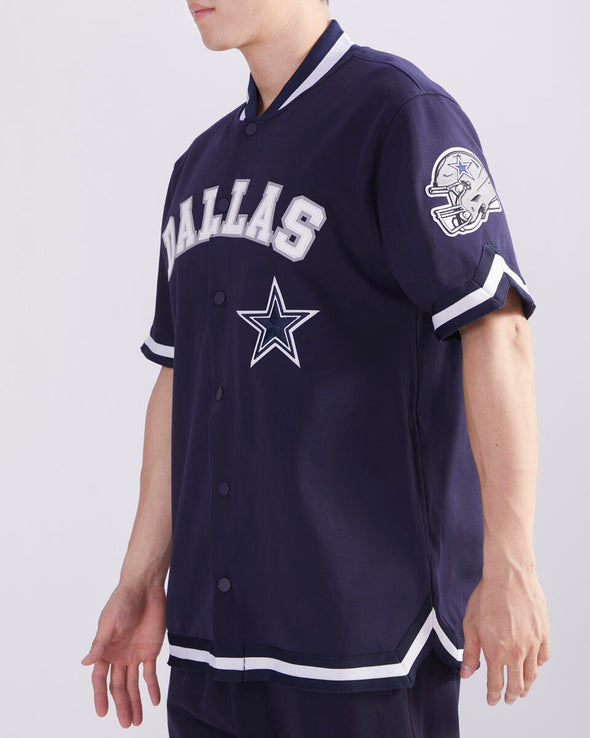 Pro Standard Dallas Cowboys Classic Warm Up Short Sleeve Jacket