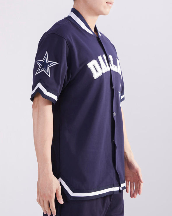 Pro Standard Dallas Cowboys Classic Warm Up Short Sleeve Jacket