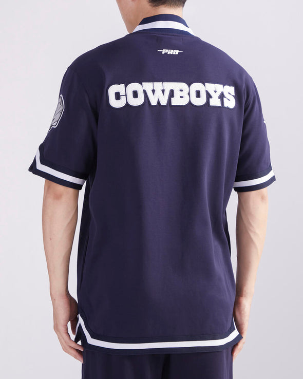 Pro Standard Dallas Cowboys Classic Warm Up Short Sleeve Jacket