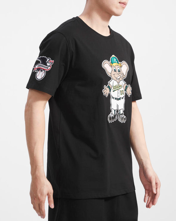 Pro Standard Oakland Athletics Mascot Black SS