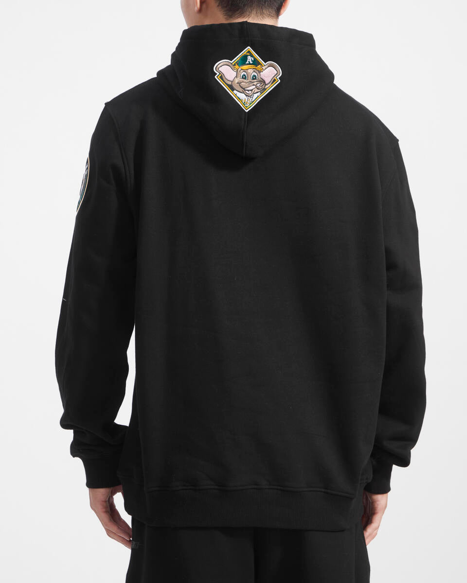 Pro Standard Oakland Athletics Mascot Black Pullover Hoody