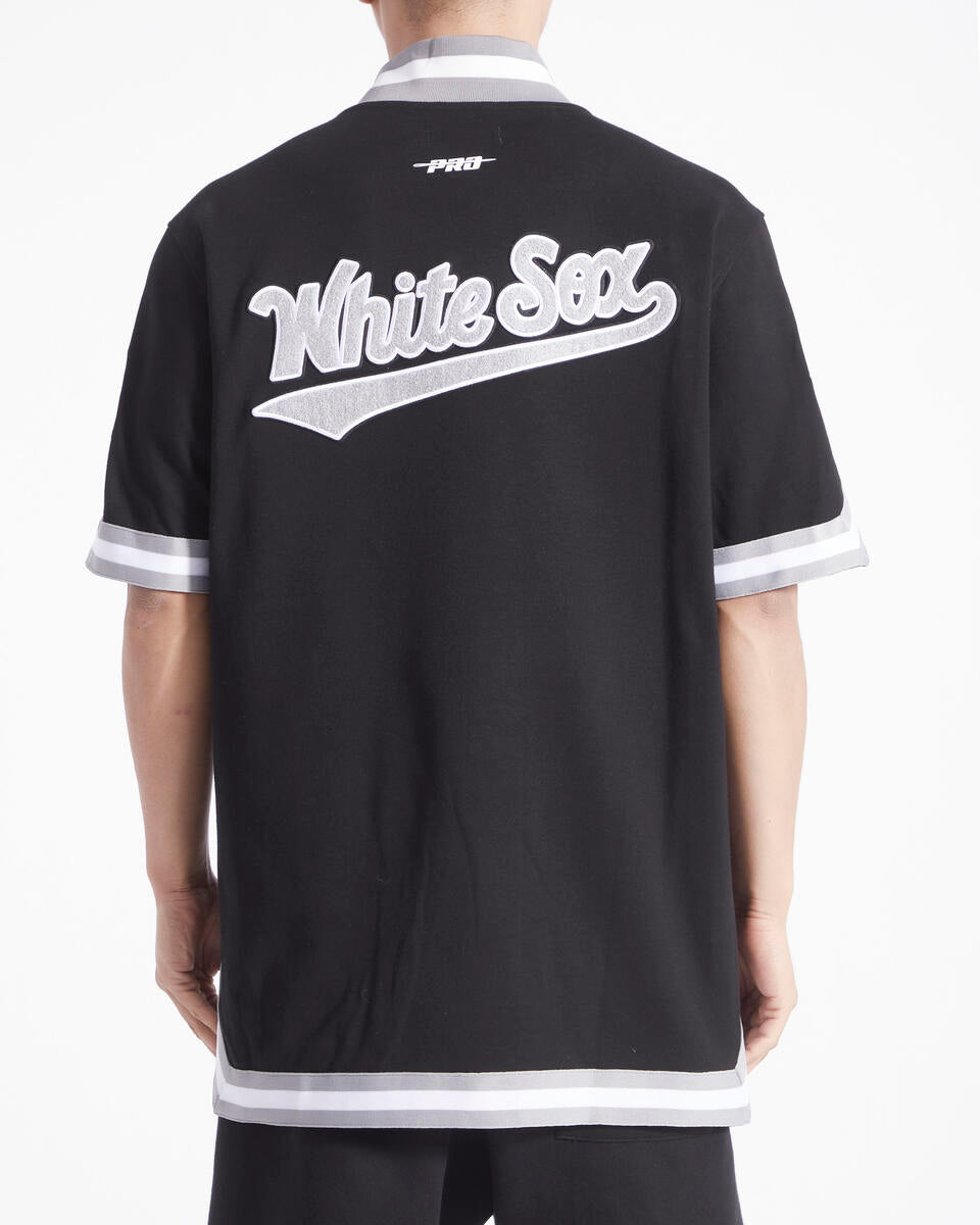 Pro Standard Chicago White Sox Classic Warm Up Short Sleeve Jacket