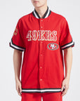 Pro Standard San Francisco 49ers Classic Warm Up Short Sleeve Jacket