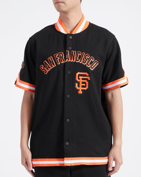 Pro Standard San Francisco Giants Classic Warm Up Short Sleeve Jacket