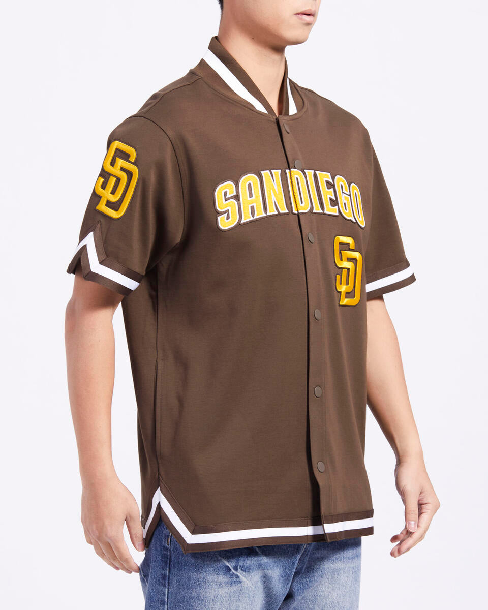 Pro Standard San Diego Padres Classic Warm Up Short Sleeve Jacket