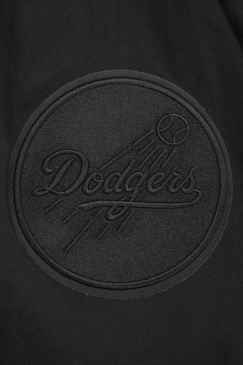 Pro Standard Los Angeles Dodgers Black Tonal Twill Jacket