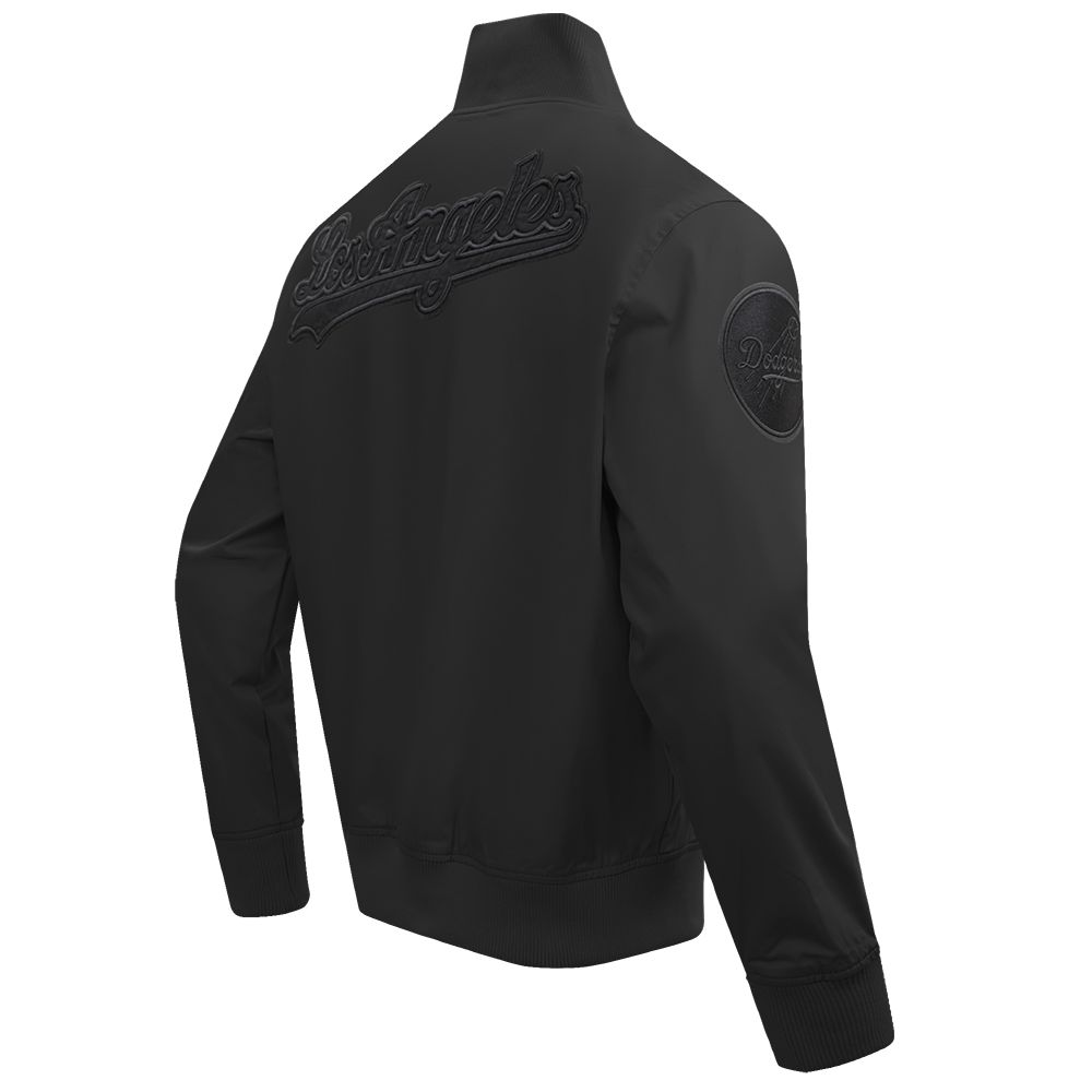 Pro Standard Los Angeles Dodgers Black Tonal Twill Jacket