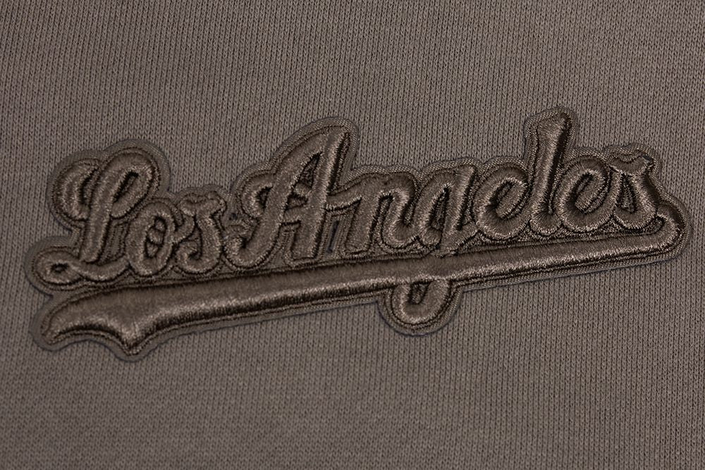 Pro Standard Los Angeles Dodgers Dark Taupe Tonal Pullover Hoody