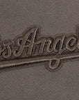 Pro Standard Los Angeles Dodgers Dark Taupe Tonal Pullover Hoody